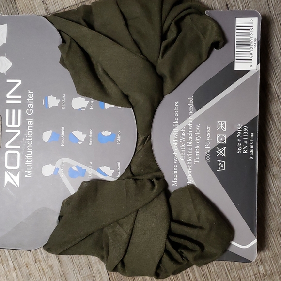 Dark Green Running Gaiter - Picture 3 of 11